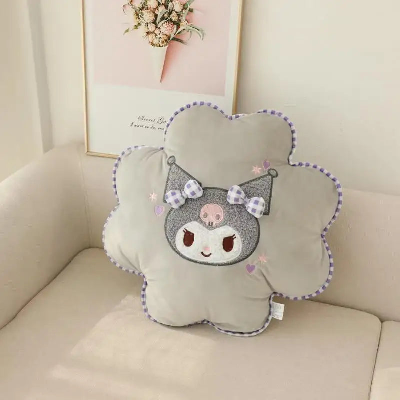 35cm Sanrio Hello Kitty, Kuromi, Cinnamoroll, Pachacco, Sofa-Bed Cushion Room Decor