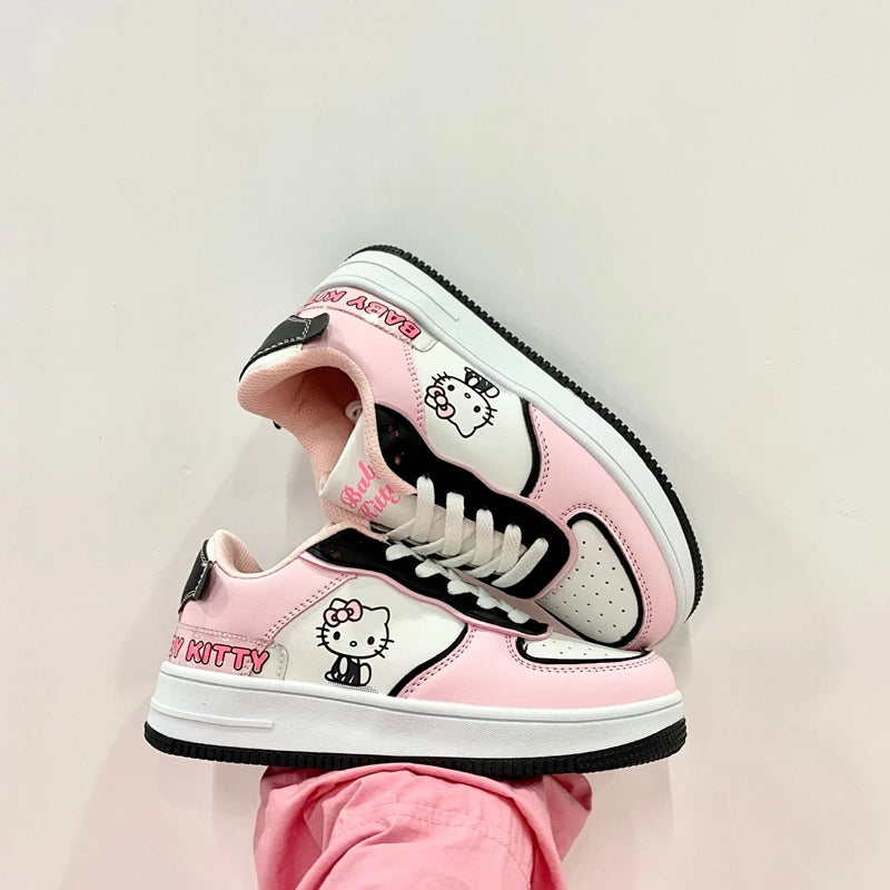 Sanrio Cute HELLO KITTY Designed Sneakers