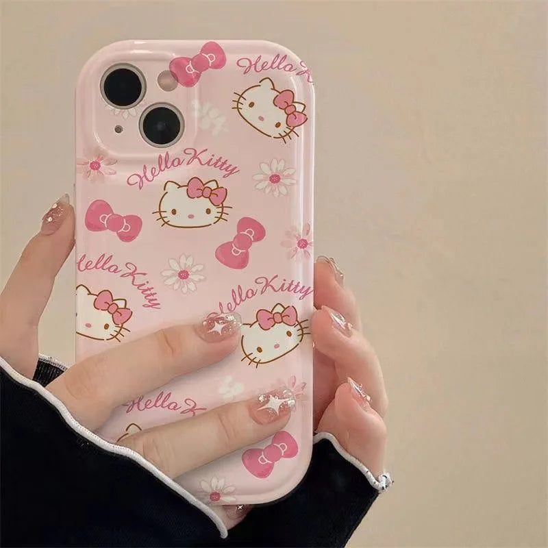 Cute HELLO KITTY Iphone Cases