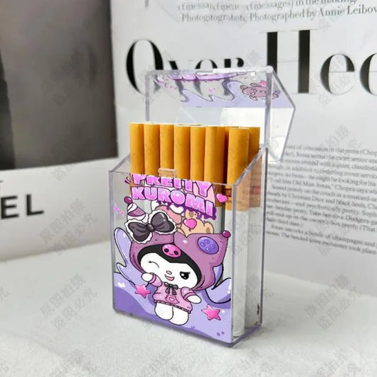 Cute Sanrio Style Cigarette Cases Including Hello Kitty, Karumi, Stitch And More