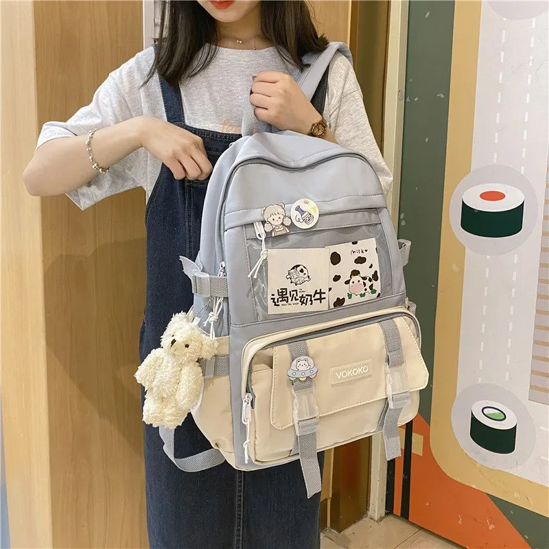 Cute Unique Spacious Backpack For Back To School Or Everyday Use