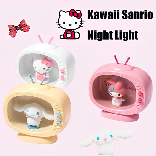 Sanrio Room Decor Desk Light, Cinnamoroll, My Melody, Hello Kitty night lights