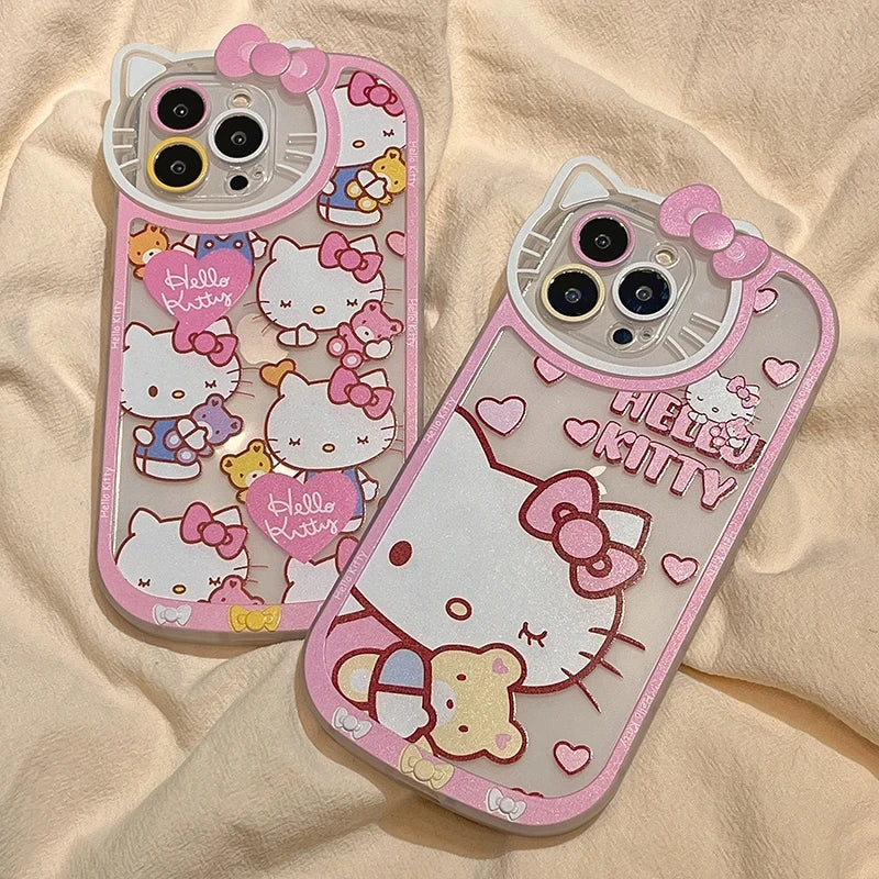 Cute Sanrio Hello Kitty Case For iPhones