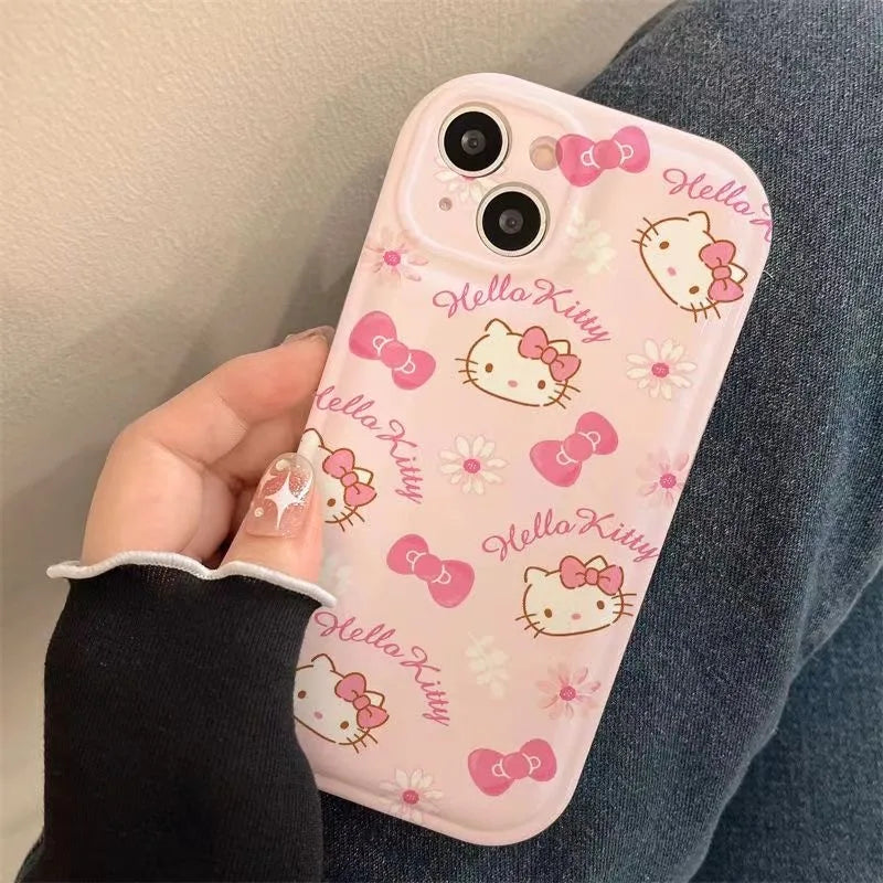 Cute HELLO KITTY Iphone Cases