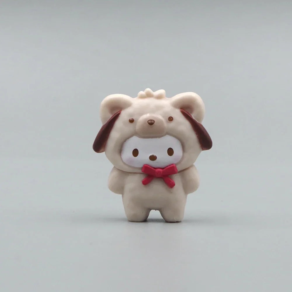 Cute Sanrio Styled 5cm 5pcs Set Figurines