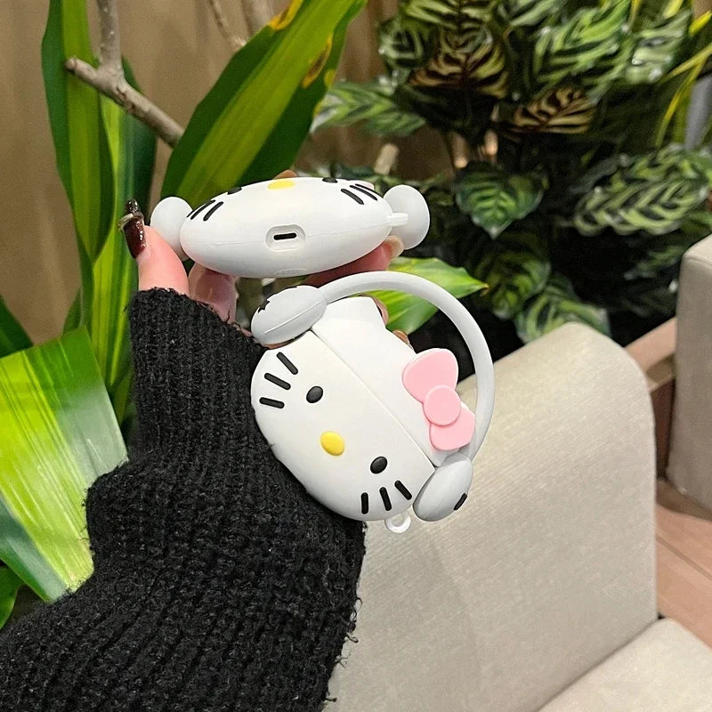 Cute Hello Kitty Airpod Case For Airpods 1 2 3 Pro